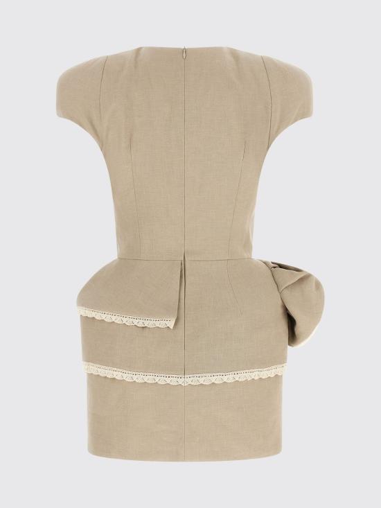 26FW 마그다뷰트림 롱 원피스 328726 Beige - MAGDA BUTRYM