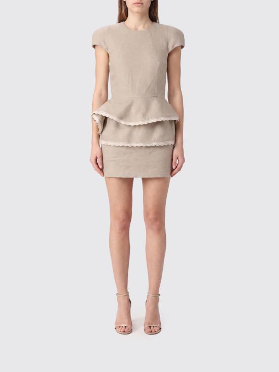 26FW 마그다뷰트림 롱 원피스 328726 Beige