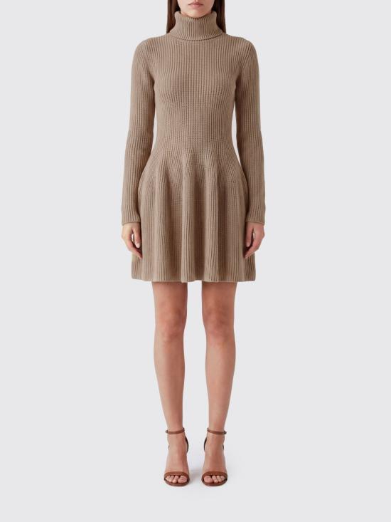 26FW 마그다뷰트림 롱 원피스 245726 Beige