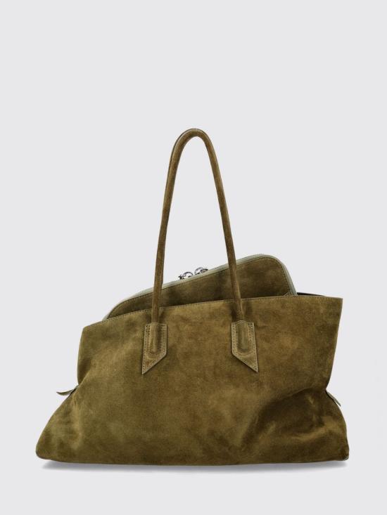 26FW 디 아티코 라 파세지아타 미디엄 탑 핸들 백 250WAH00054LBT007AA 853 Kaki - THE ATTICO