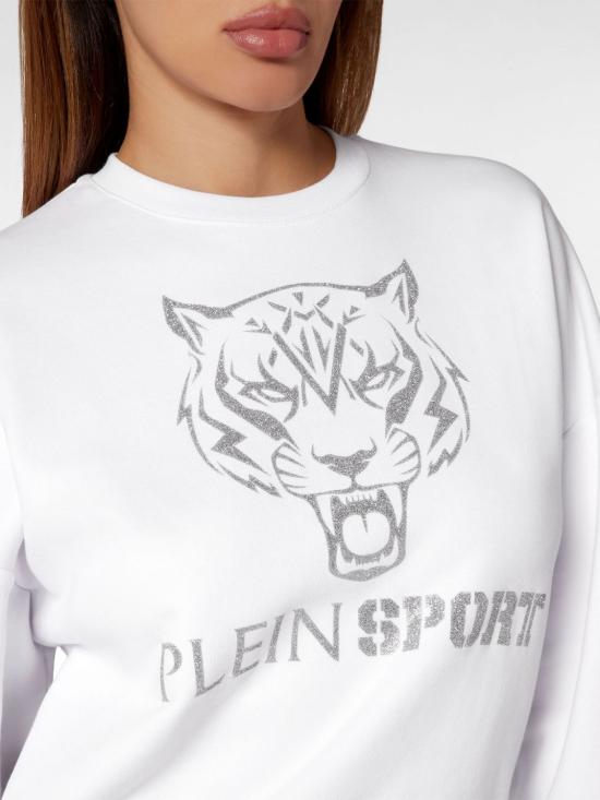 26SS 플레인스포츠 스웨터 PADCWJO0974SJO001N 01 White - PLEIN SPORT