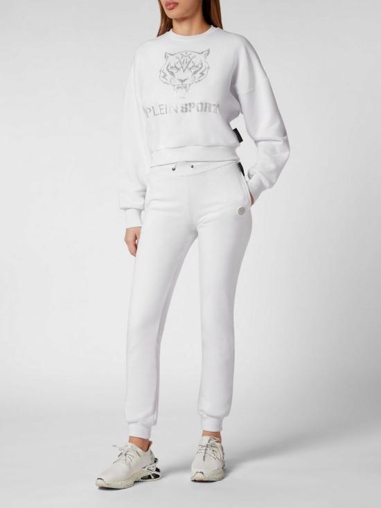 26SS 플레인스포츠 스웨터 PADCWJO0974SJO001N 01 White - PLEIN SPORT