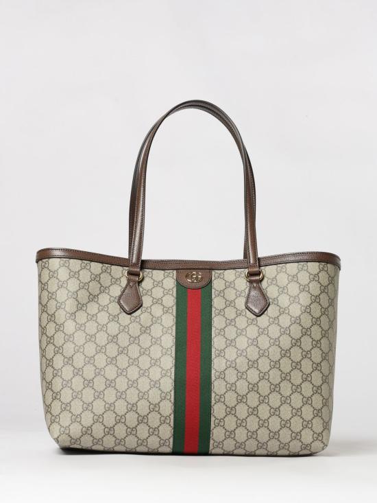 26FW 구찌 오피디아 미디움 GG 토트백 63168596IWB 8745 Brown