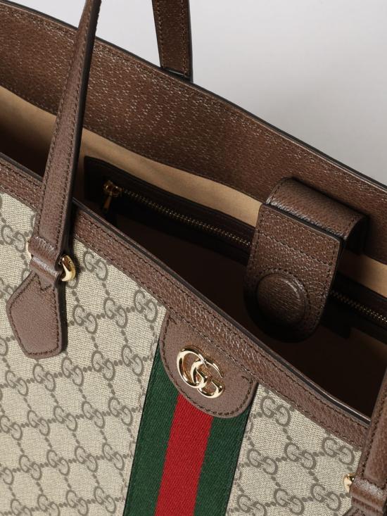 26FW 구찌 오피디아 미디움 GG 토트백 63168596IWB 8745 Brown - GUCCI