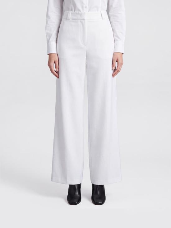 26FW 조르지오 아르마니 스트레이트 팬츠 GW003478TE16469 U8001 White