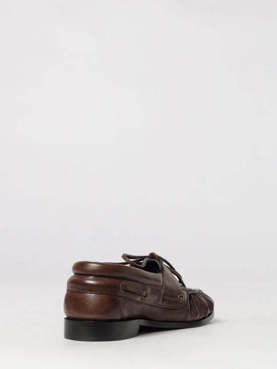 26FW 생로랑 로퍼 A002HL25VAA 2128 Brown - SAINT LAURENT