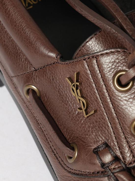 26FW 생로랑 로퍼 A002HL25VAA 2128 Brown - SAINT LAURENT
