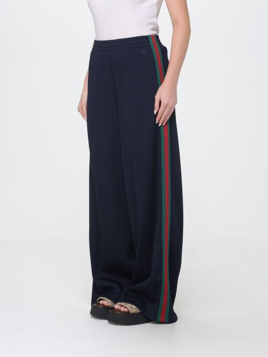 26FW 구찌 코튼 저지 레저 팬츠 코튼 저지 레저 팬츠 875675XJHYN 4294 Blue - GUCCI