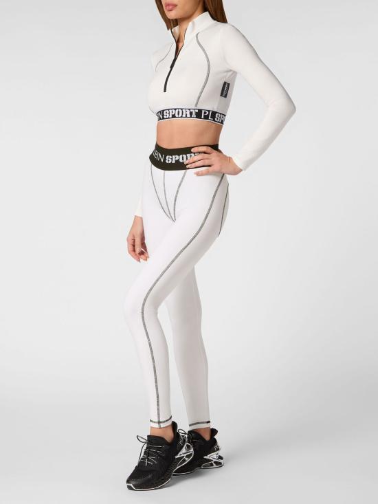 26SS 플레인스포츠 탑 FADCWJK0166SJY001N 01 White - PLEIN SPORT