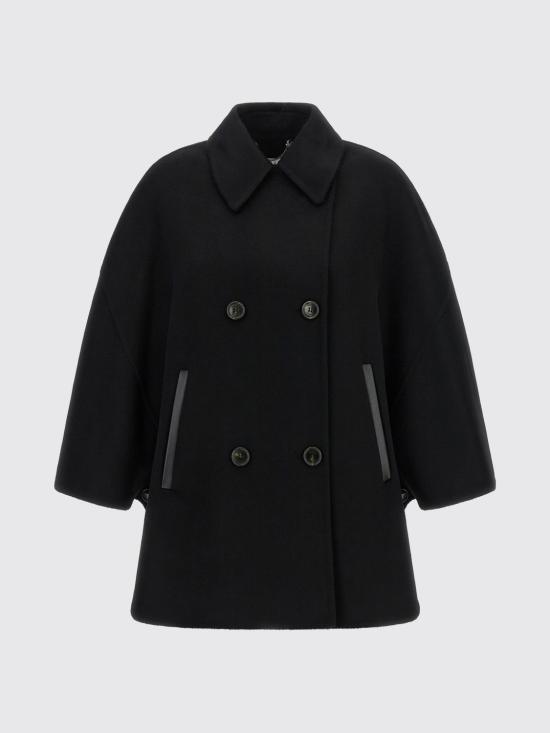 26FW 막스마라 코트 2624736111600 004 Black - MAX MARA