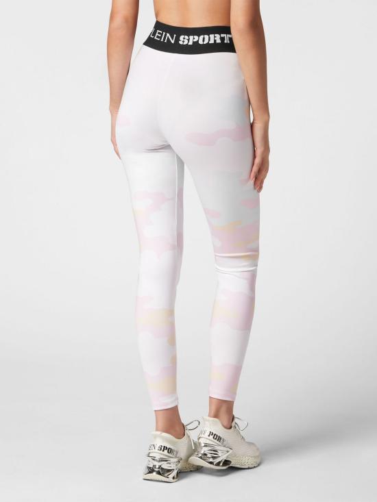 26SS 플레인스포츠 레깅스 PADCWJT1891STE003N 0121 White - PLEIN SPORT