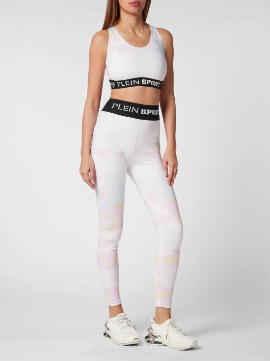 26SS 플레인스포츠 레깅스 PADCWJT1891STE003N 0121 White - PLEIN SPORT