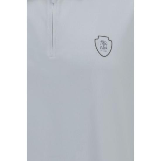 26SS 브루넬로 쿠치넬리 탑 BRMW8641330FCCS47BB WHITE - BRUNELLO CUCINELLI
