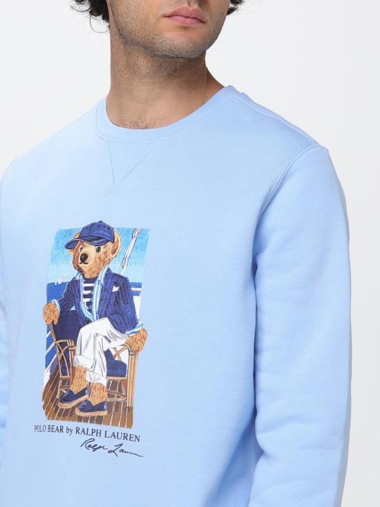 26FW 폴로 랄프로렌 긴팔 티셔츠 710B18538 001 Blue - POLO RALPH LAUREN