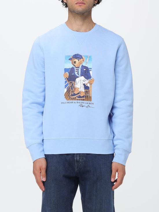26FW 폴로 랄프로렌 긴팔 티셔츠 710B18538 001 Blue