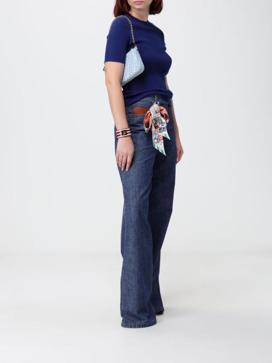 26FW 펜디 데님 팬츠 FLP863AW8H F0QB0 Navy - FENDI