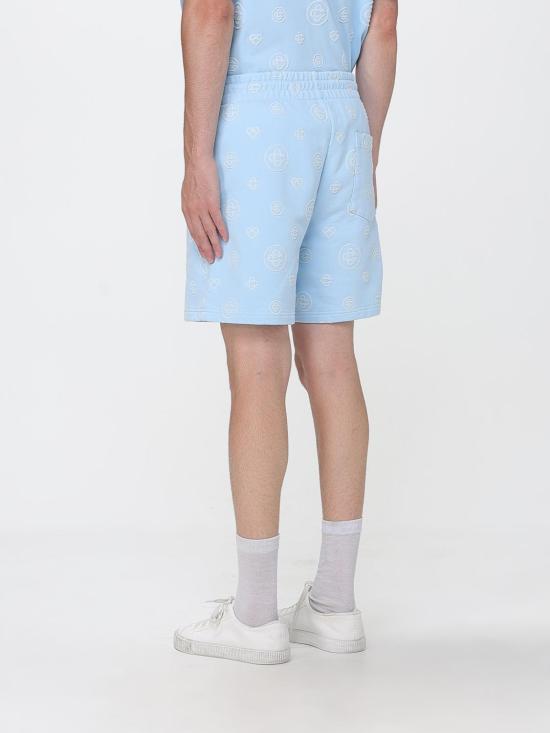 26SS 카사블랑카 숏팬츠 MSS26JTR003 02 Gnawed Blue - CASABLANCA