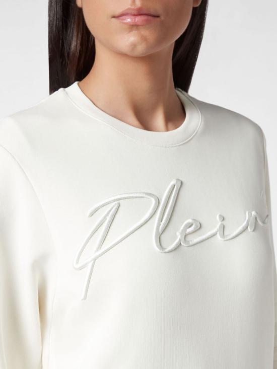 26SS 필립 플레인 스웨터 UABCWJO0693PJO002N 75 Ivory - PHILIPP PLEIN