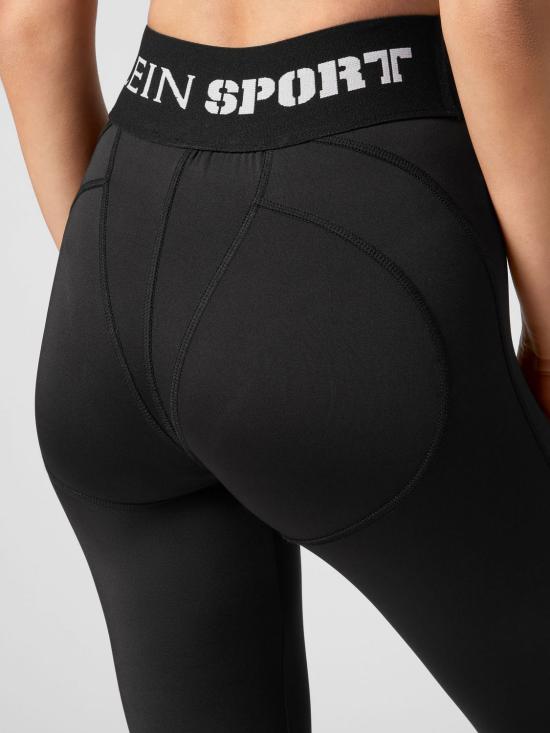 26SS 플레인스포츠 레깅스 PADCWJT1895STE003N 02 Black - PLEIN SPORT
