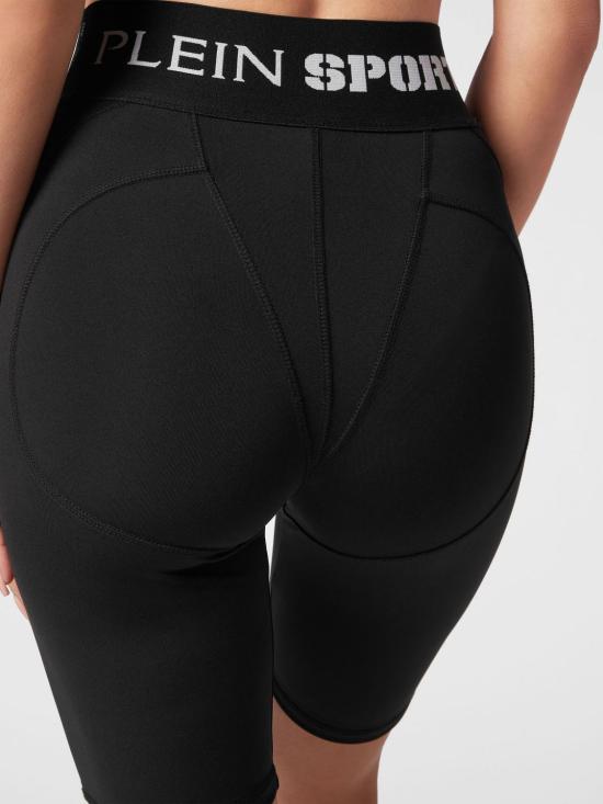 26SS 플레인스포츠 숏팬츠 PADCWJT1897STE003N 02 Black - PLEIN SPORT