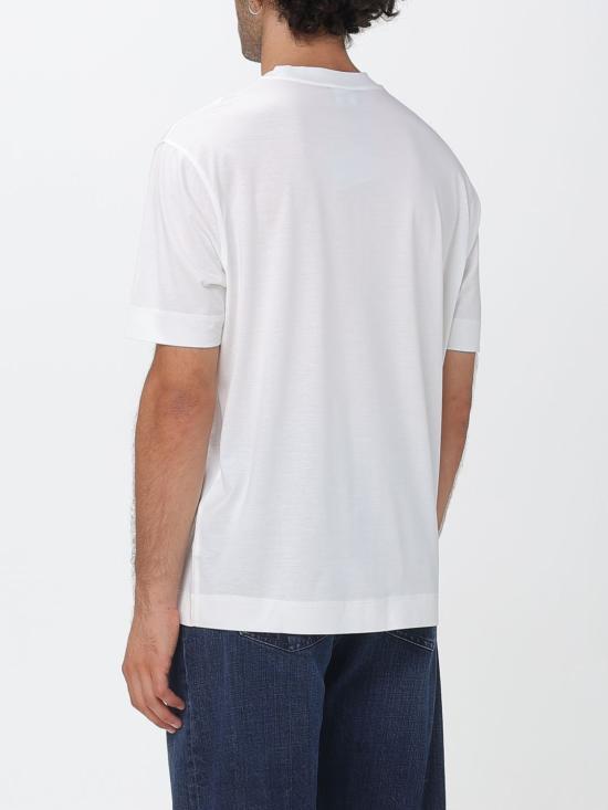 26FW 엠포리오 아르마니 반팔 티셔츠 EM006765AF10017 U0003 White - EMPORIO ARMANI