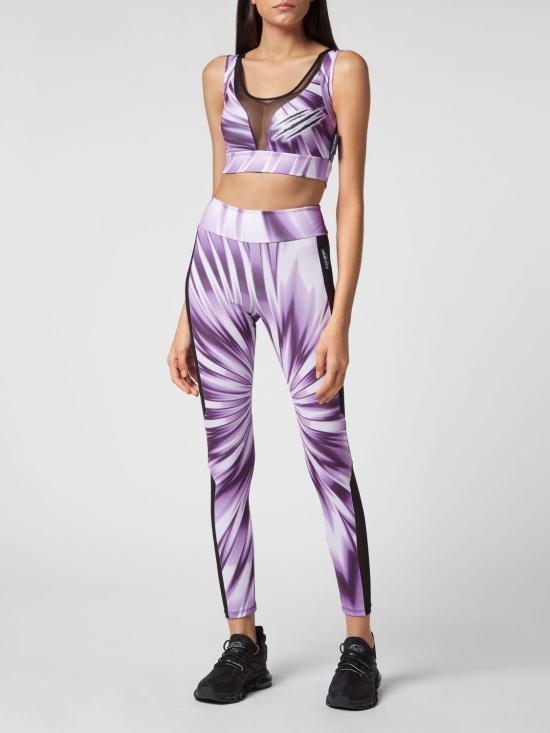 26SS 플레인스포츠 레깅스 SACCWJT1680STE003N 30 Lilac - PLEIN SPORT