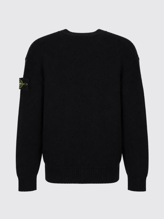26FW 스톤 아일랜드 가디건 5100010S01C4 V0029 Black - STONE ISLAND