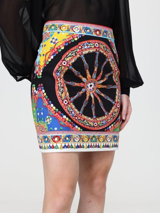 26FW 돌체앤가바나 스커트 F4DDSTGDDTD S9000 Multicolor - DOLCE & GABBANA