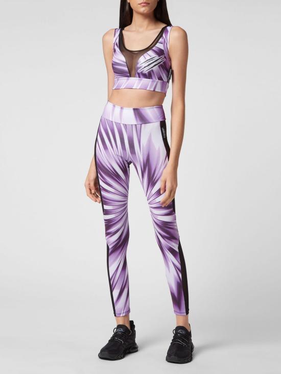 26SS 플레인스포츠 탑 SACCWJK0082STE003N 30 Lilac - PLEIN SPORT