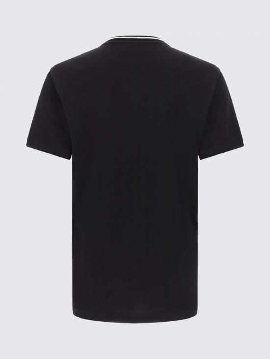26FW 돌체앤가바나 반팔 티셔츠 G8RA2ZG7Q2P N0000 Black - DOLCE & GABBANA