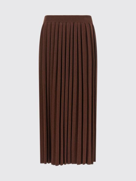 26FW 파비아나 필리피 롱 스커트 GND216F339D230 1269 Brown - FABIANA FILIPPI