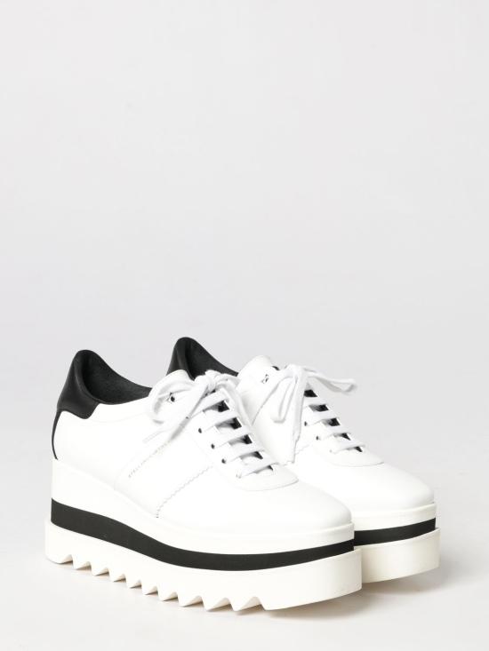 26FW 스텔라 맥카트니 스닉엘리세 플랫폼 트레이너 810611AP0AM0 9001 White - STELLA MCCARTNEY