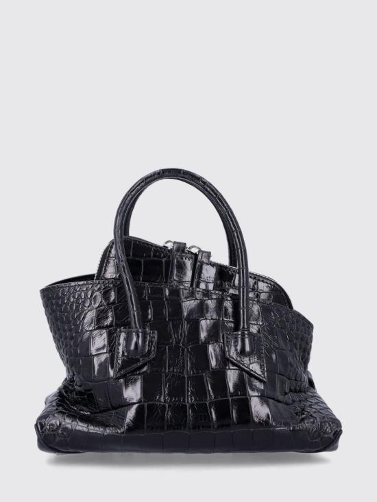 26FW 디 아티코 토트백 WAH00063LBT155PR 100 Black - THE ATTICO