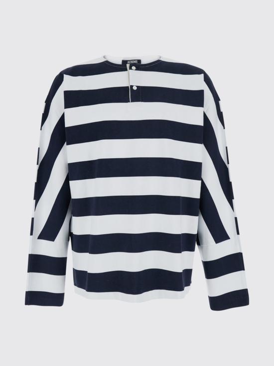 26FW 자크뮈스 반팔 티셔츠 TSM00594AJ00045 3FR Blue - JACQUEMUS