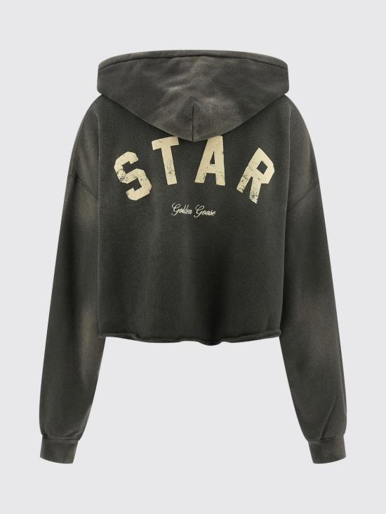 26FW 골든구스 후드 티셔츠 GWP02699P00251360666 Grey - GOLDEN GOOSE