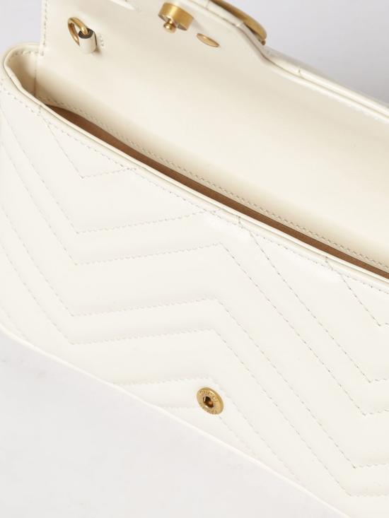 26FW 구찌 GG 마몽 스몰 숄더백 751526AACCE 9053 White - GUCCI