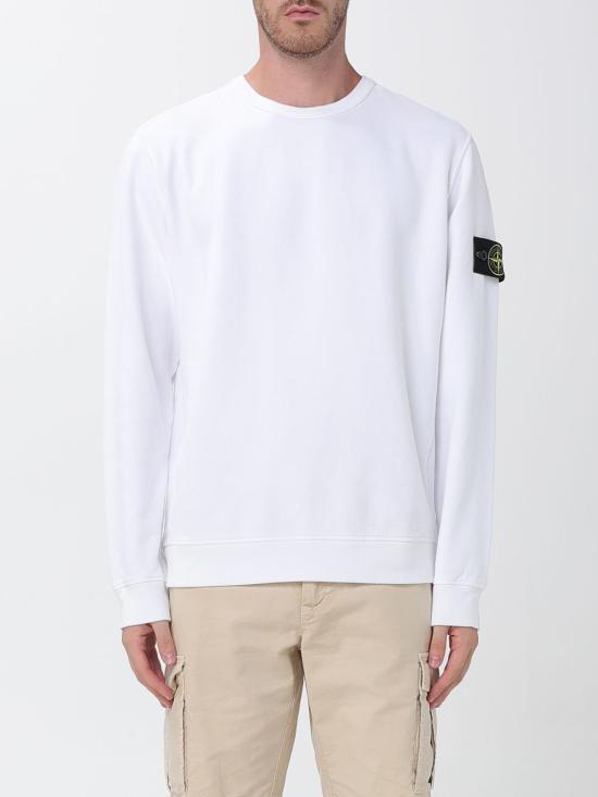 26FW 스톤 아일랜드 긴팔 티셔츠 6100049S0A20 V0001 White