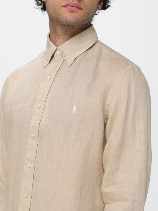 26FW 폴로 랄프로렌 긴팔 셔츠 710966294 520 Brown - POLO RALPH LAUREN