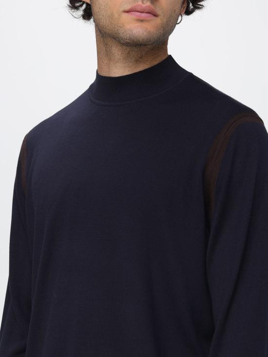 26FW 엠포리오 아르마니 스웨터 EM006272AF27930 MB039 Navy - EMPORIO ARMANI