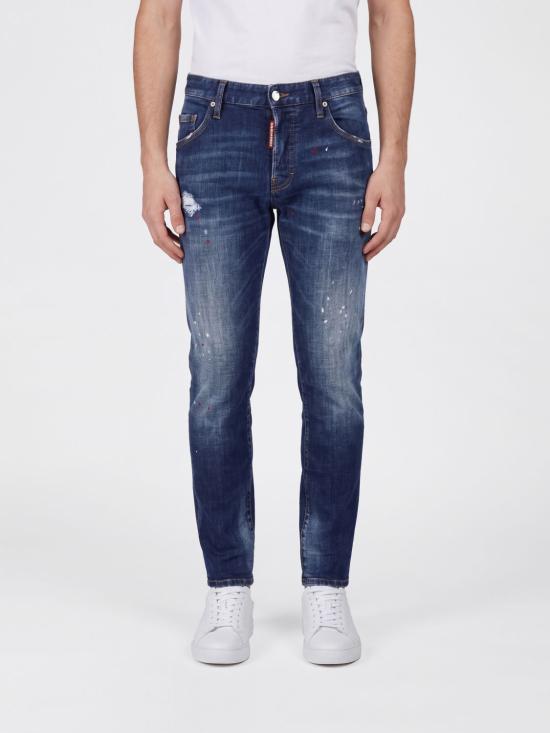 26FW 디스퀘어드2 데님 팬츠 S74LB1928S30664 470 Navy