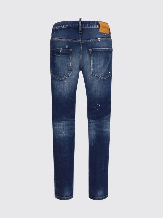 26FW 디스퀘어드2 데님 팬츠 S74LB1928S30664 470 Navy - DSQUARED2