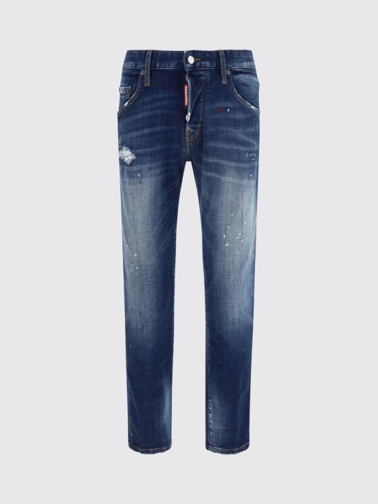 26FW 디스퀘어드2 데님 팬츠 S74LB1928S30664 470 Navy - DSQUARED2