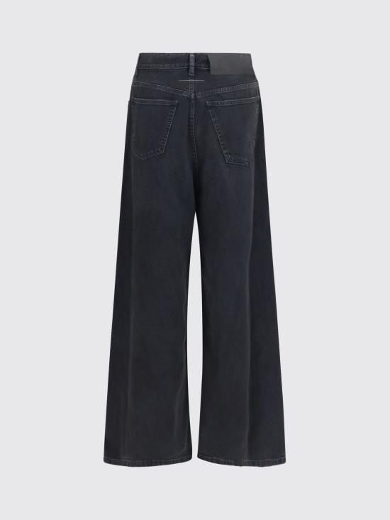 26FW MM6 메종마르지엘라 데님 팬츠 S52LA0262M30064 963 Black - MM6 MAISON MARGIELA