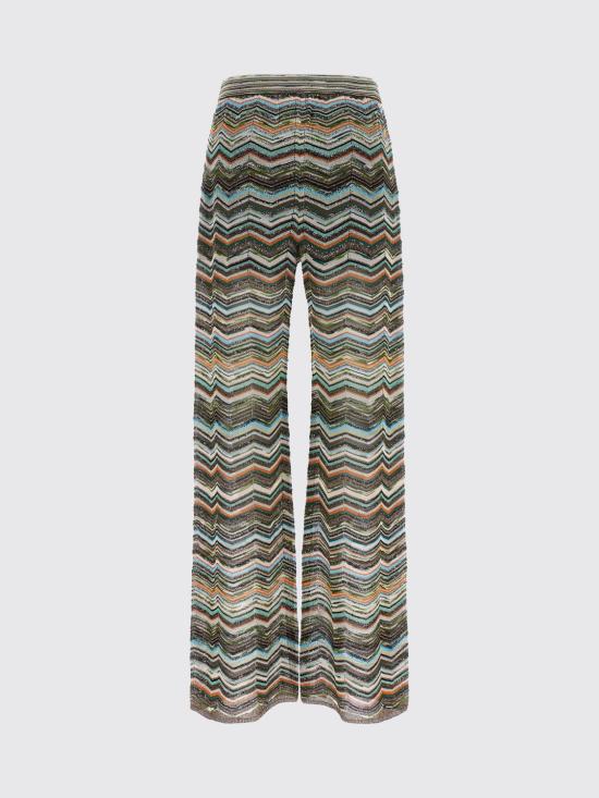 26FW 미소니 스트레이트 팬츠 DS26WI0KBK01KS SMSPO Multicolor - MISSONI