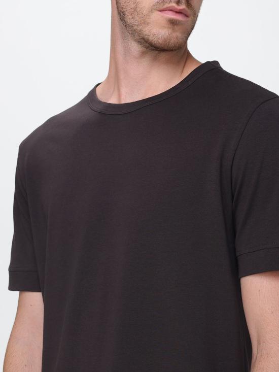 26FW 파올로 페코라 반팔 티셔츠 F0114074 2358 Brown - PAOLO PECORA