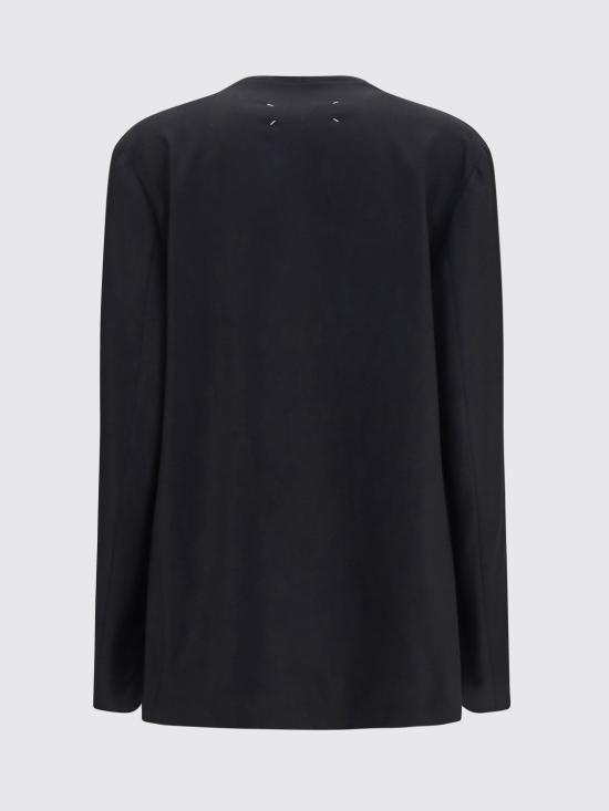 26FW 마르지엘라 미니멀 자켓 S51BN0441S47782 900 Black - MAISON MARGIELA