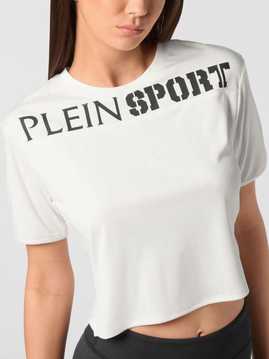 26SS 플레인스포츠 반팔 티셔츠 AADCWTK3547STE003N 01 White - PLEIN SPORT