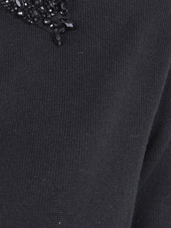 26FW 세미쿠튀르 폴로 티셔츠 Y6WH70 Y69 Black - SEMI-COUTURE