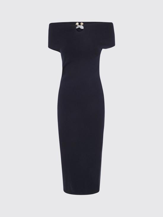 26FW 알베르타 페레티 롱 원피스 04866608 0555 Black - ALBERTA FERRETTI