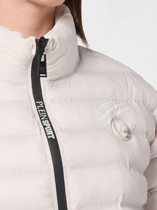26FW 플레인스포츠 숏패딩 FAECWRB1530STE003N 01OF White - PLEIN SPORT